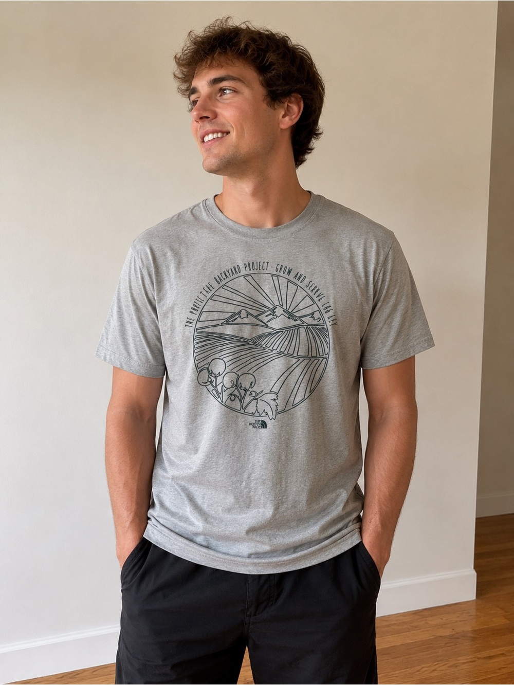 The North Face Backyard Project Grown and Sewn in the USA Graphic T-Shirt